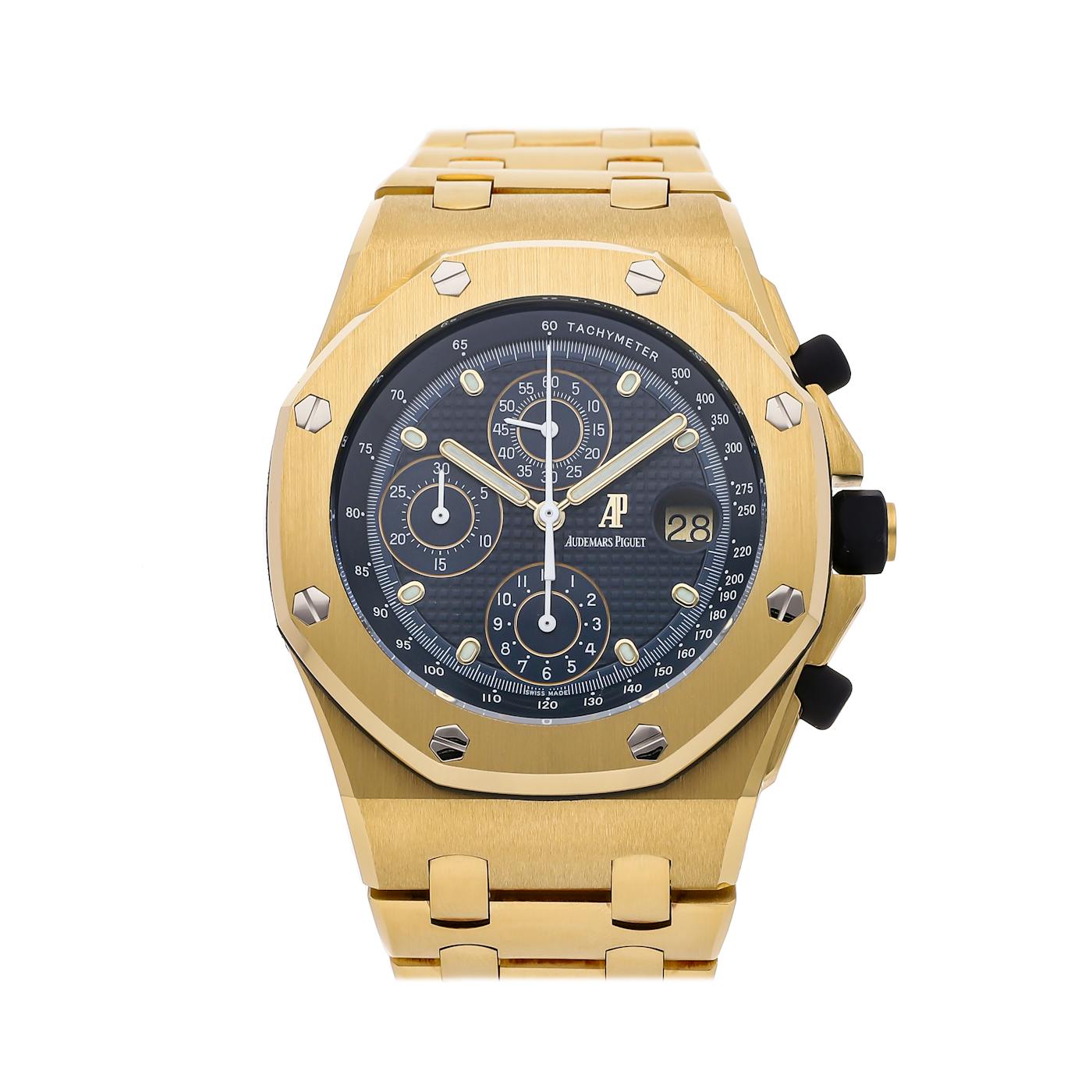 Audemars piguet royal oak offshore yellow gold best sale