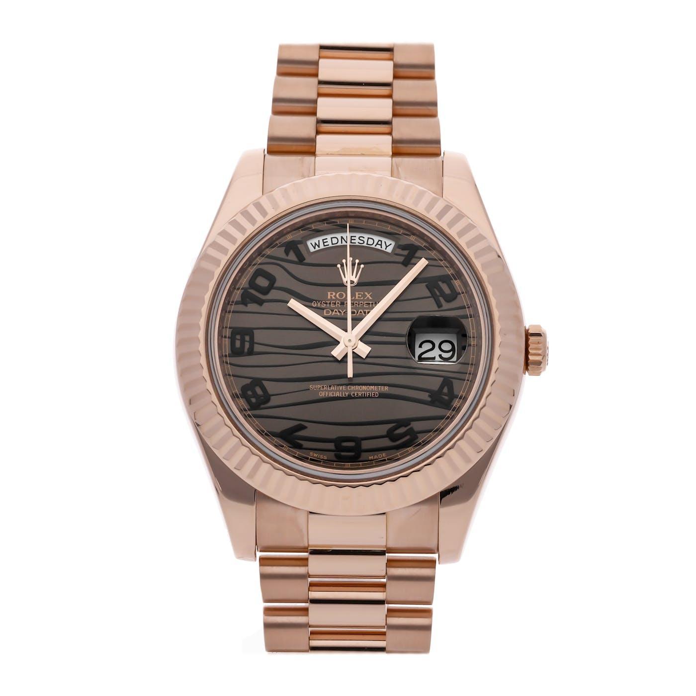 Rolex 41mm 2024 rose gold