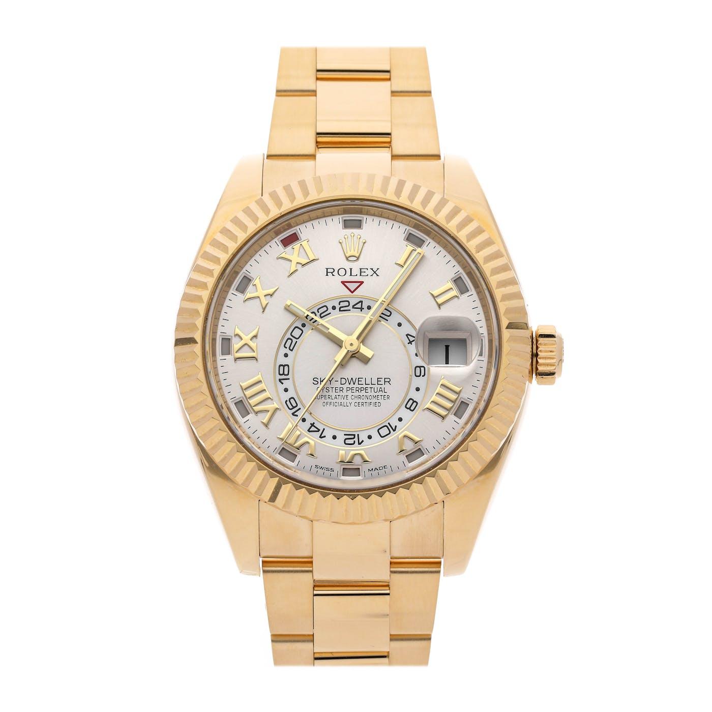 Rolex sky shop dweller roman numerals