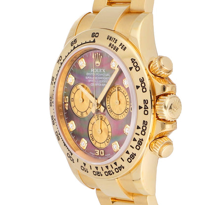 Rolex Daytona  Yellow Gold Tahitian MOP Diamond 116508