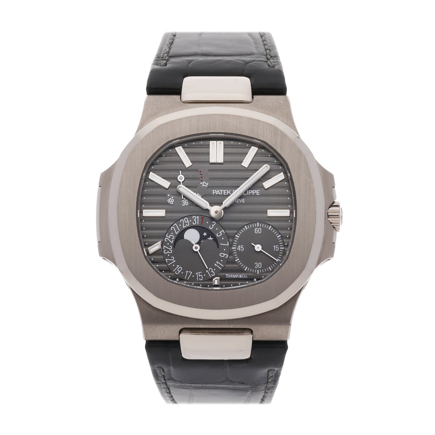 Patek Philippe Nautilus Moon Phase White Gold 5712R