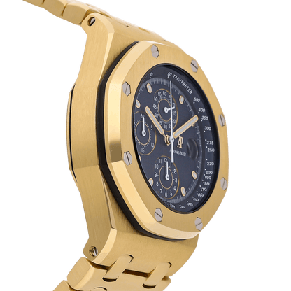 Audemars Piguet Royal Oak Offshore Yellow Gold Blue Dial 25721BA 42mm