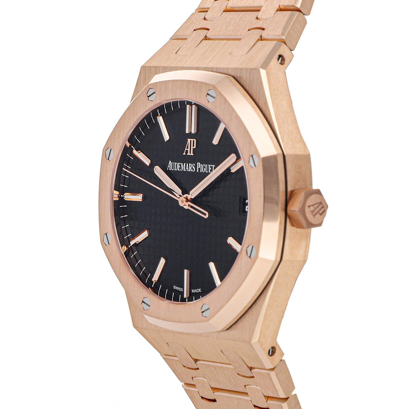 Audemars Piguet Royal Oak Rose Gold 41mm 15500OR Clock Concierge