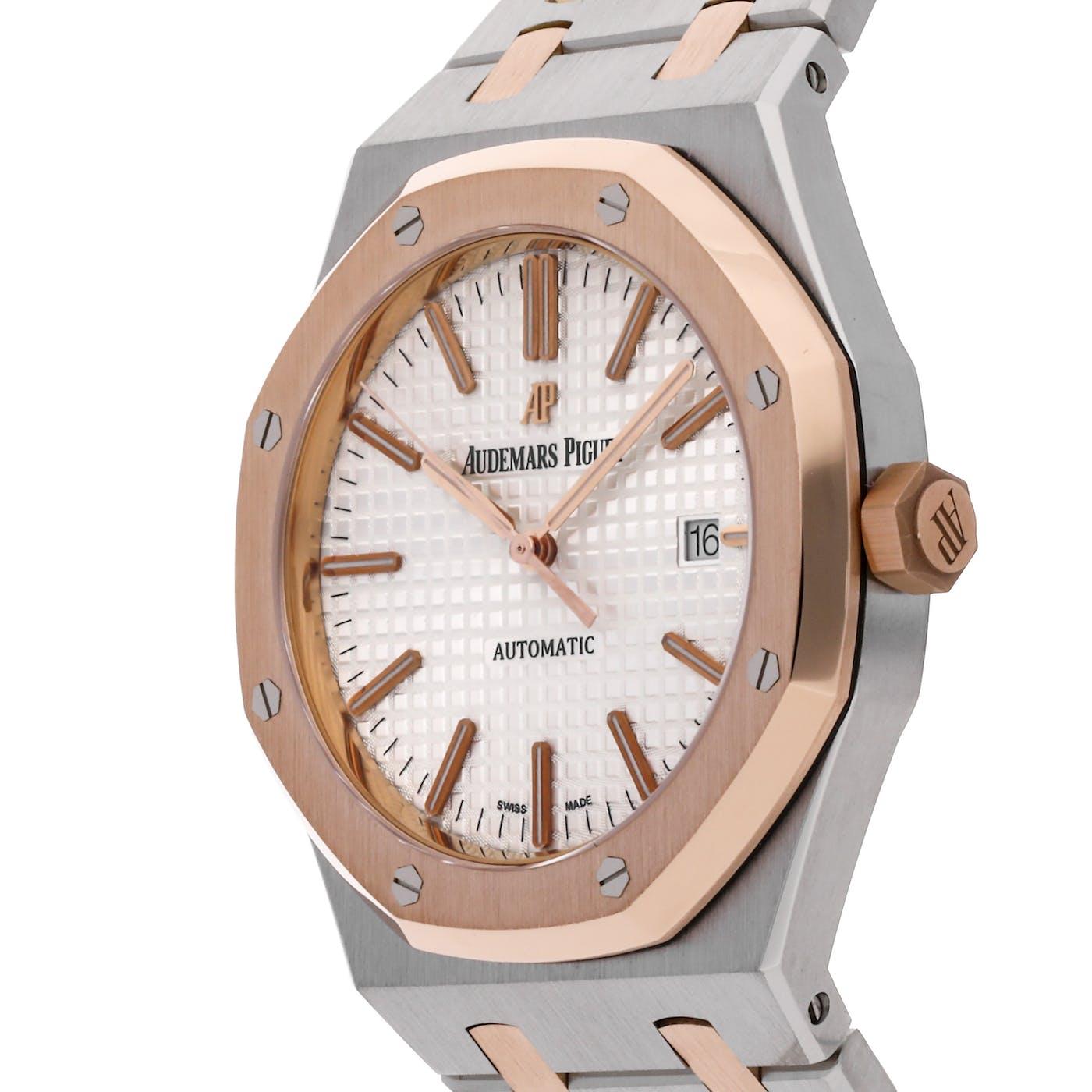 Ap royal oak rose gold price sale