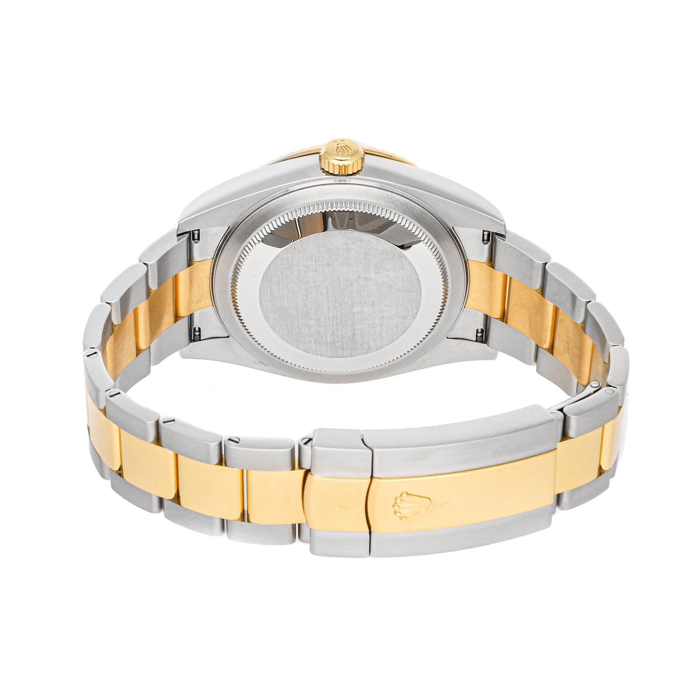 Rolex Skydweller Steel and Yellow Gold White Dial Oyster 326933 - Clock Concierge
