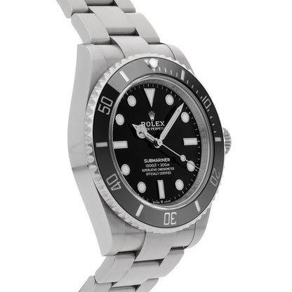 Rolex Submariner Stainless Steel No Date 124060 - Clock Concierge