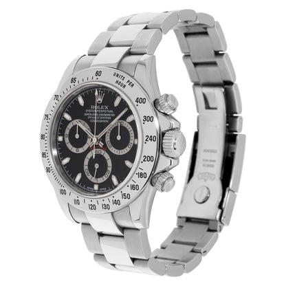 Rolex Daytona Stainless Steel Black Dial 116520