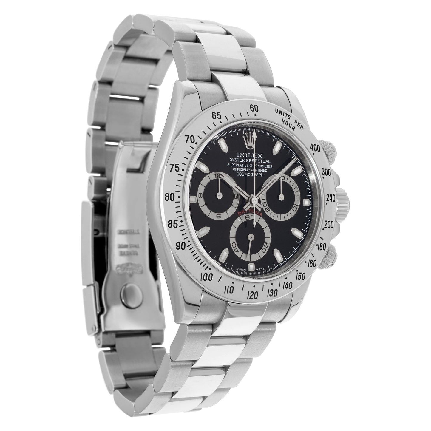 Rolex Daytona Stainless Steel Black Dial 116520